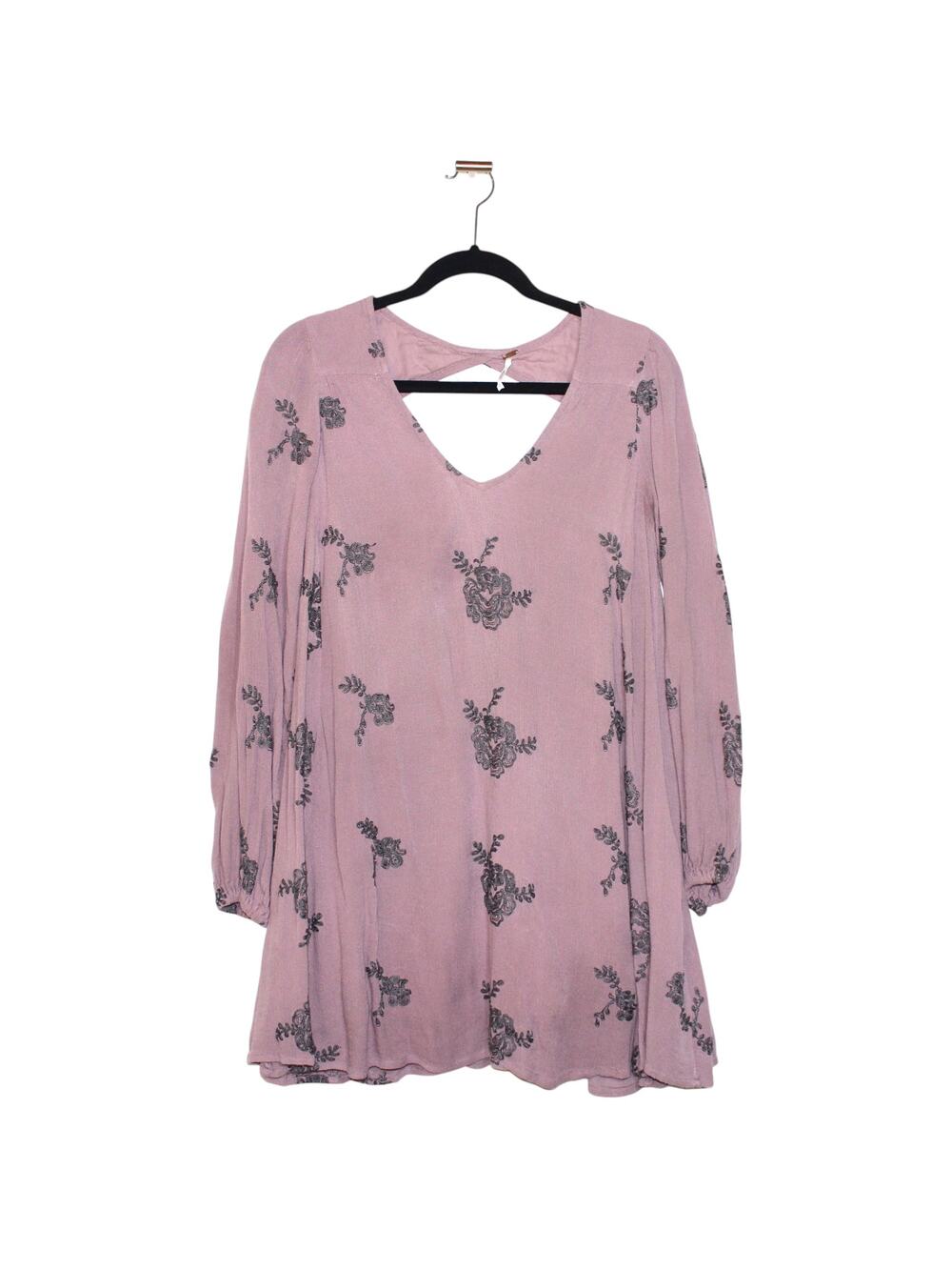 Free People Purple Long Sleeve Emma Dress Size Small